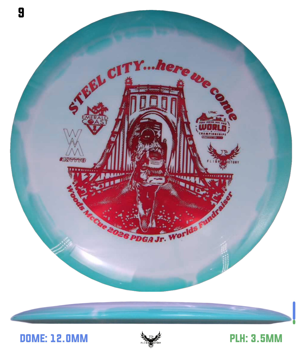 Innova Halo Star Mamba - Woods McCue Fundraiser Discs