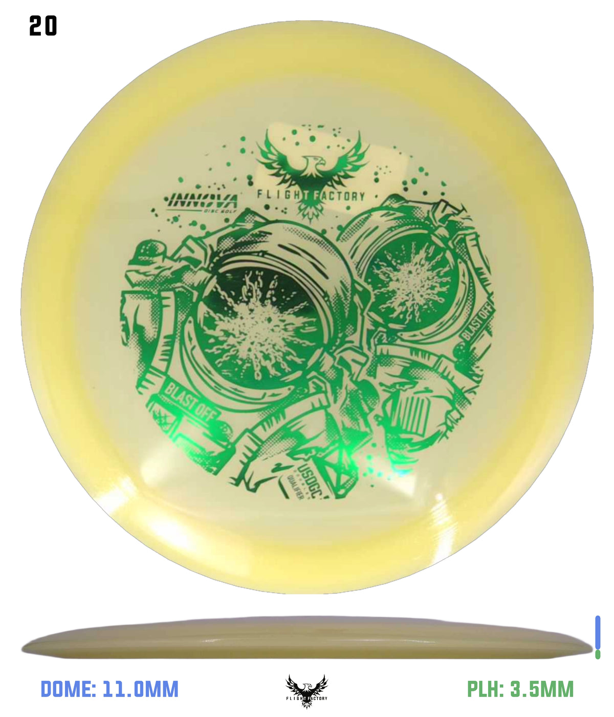Innova Proto Glow Champion Mamba - 2026 Blast-Off Doubles