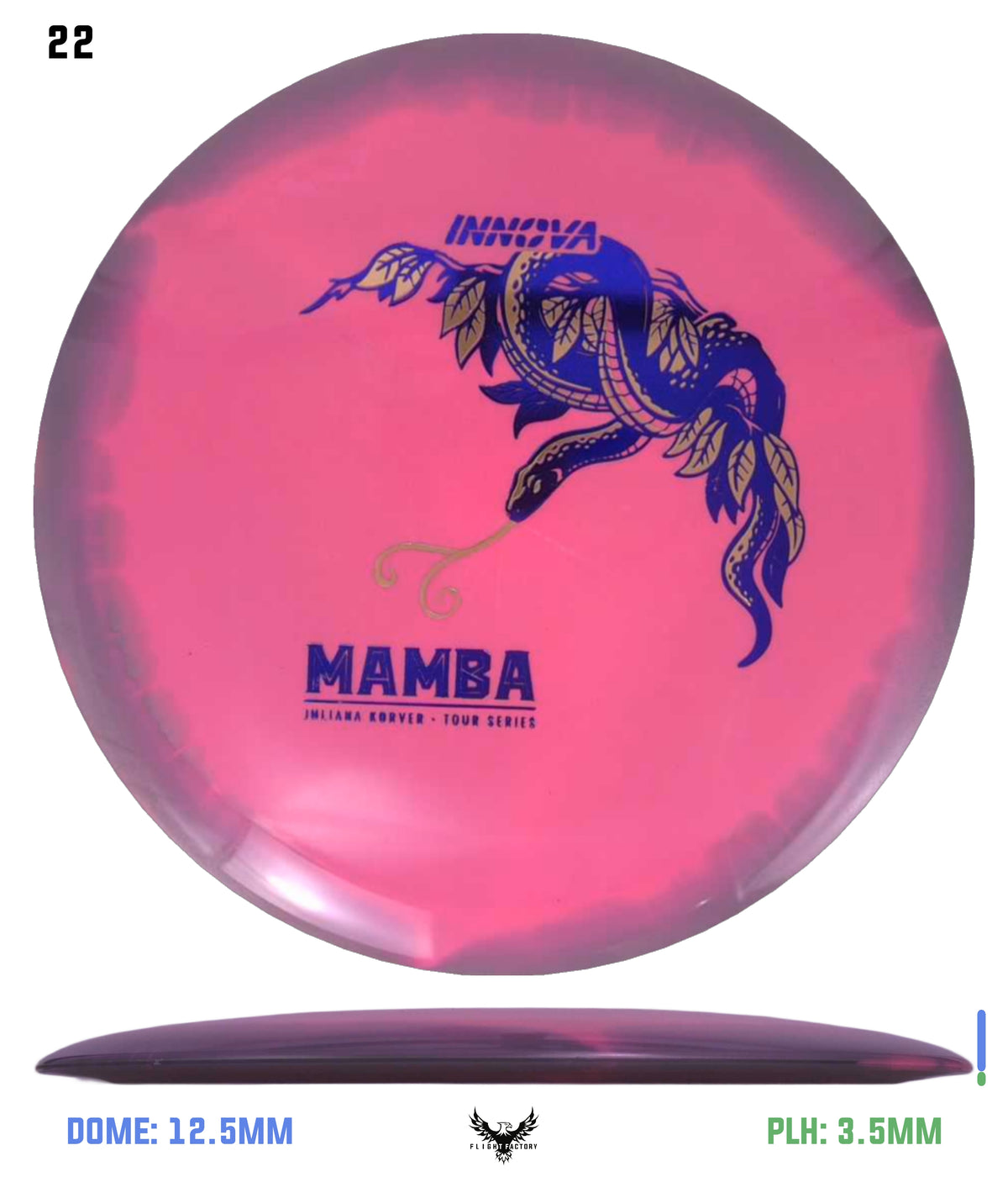 Innova Proto Glow Halo Star Mamba - Juliana Korver 2026 Tour Series