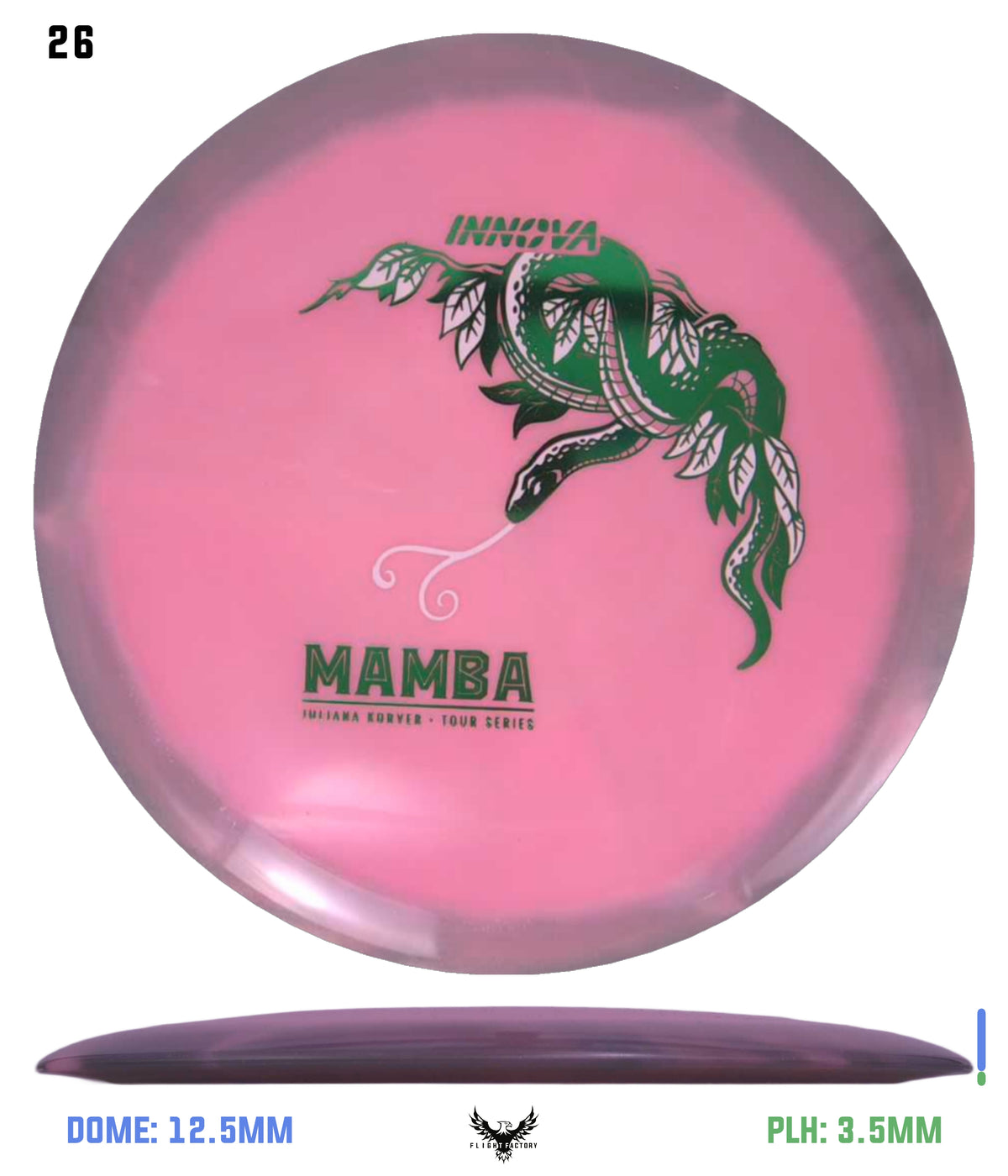 Innova Proto Glow Halo Star Mamba - Juliana Korver 2026 Tour Series