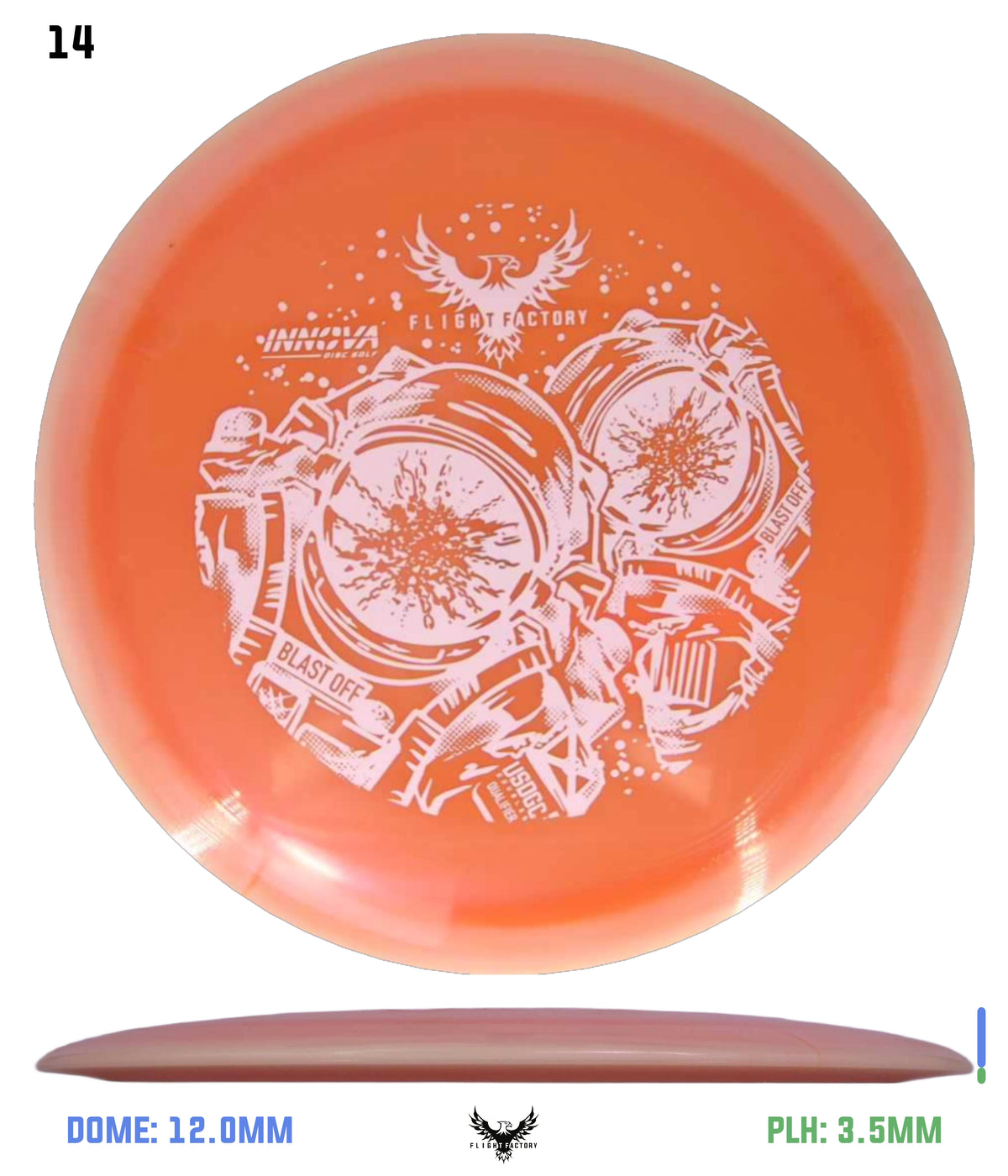 Innova Proto Glow Halo Star Mamba - 2026 Blast-Off Doubles