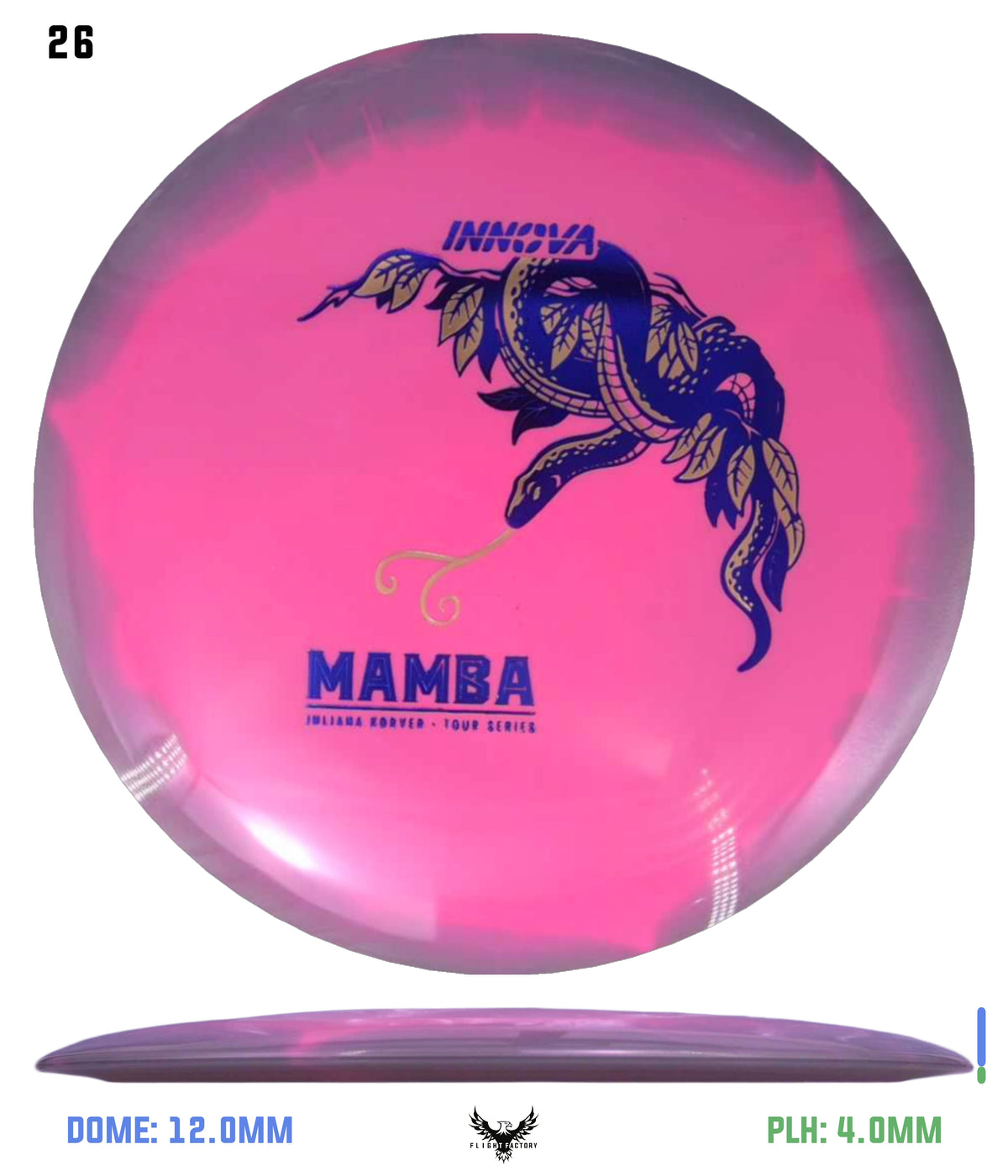Innova Proto Glow Halo Star Mamba - Juliana Korver 2026 Tour Series