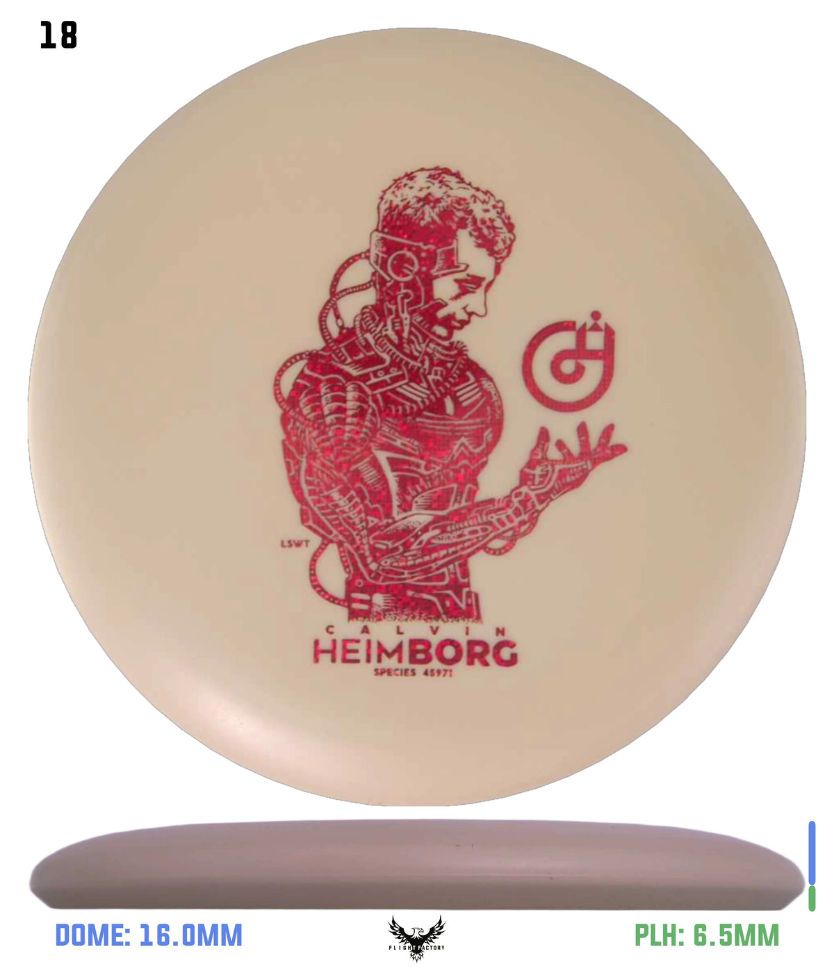 Innova Proto DX Glow Aviar - Calvin HeimBORG