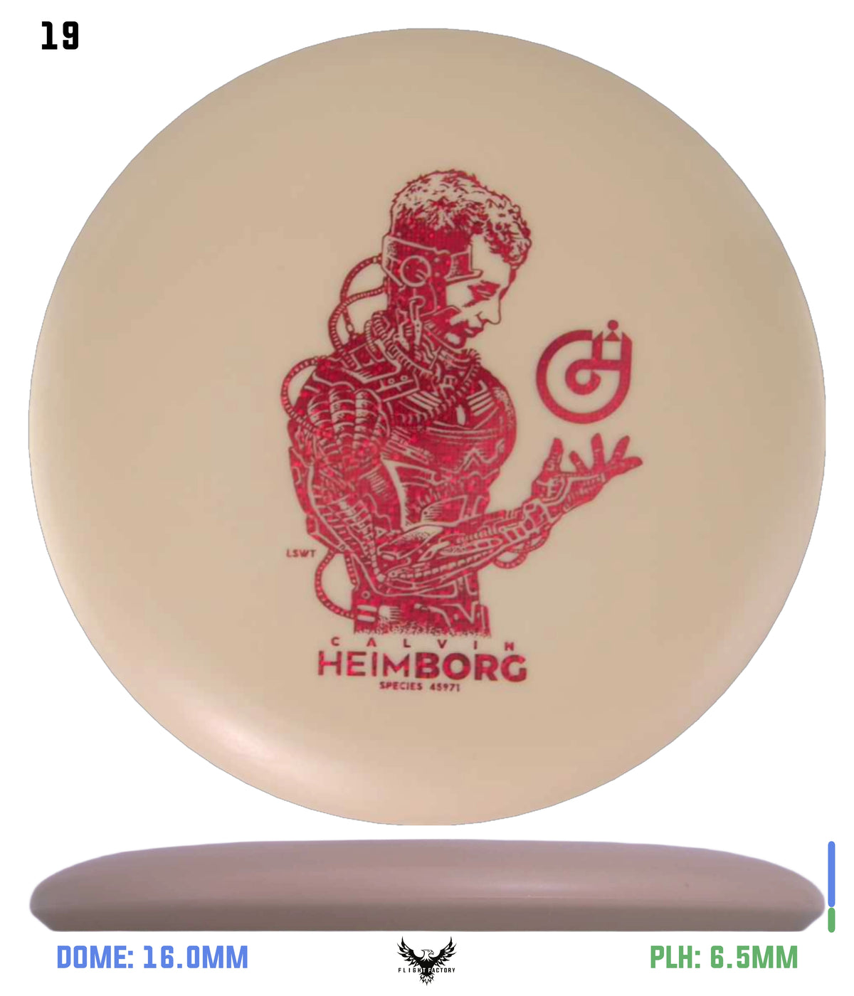 Innova Proto DX Glow Aviar - Calvin HeimBORG