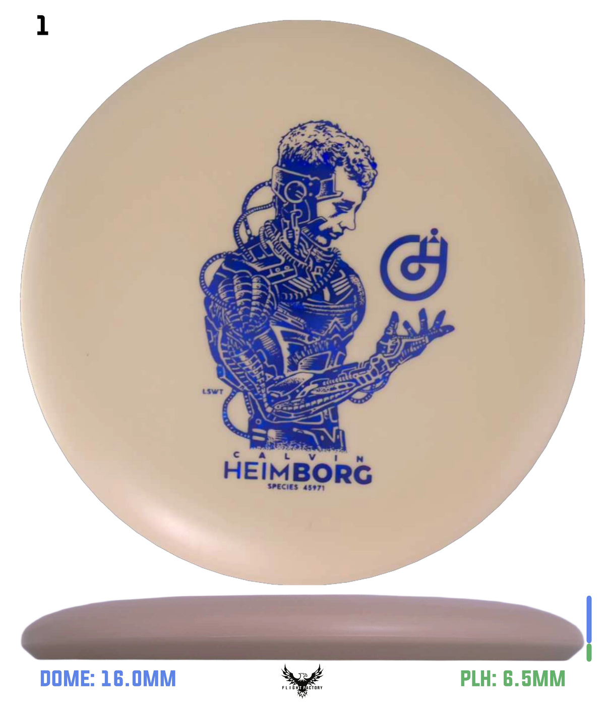 Innova Proto DX Glow Aviar - Calvin HeimBORG