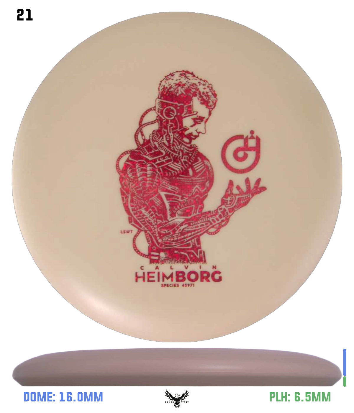 Innova Proto DX Glow Aviar - Calvin HeimBORG
