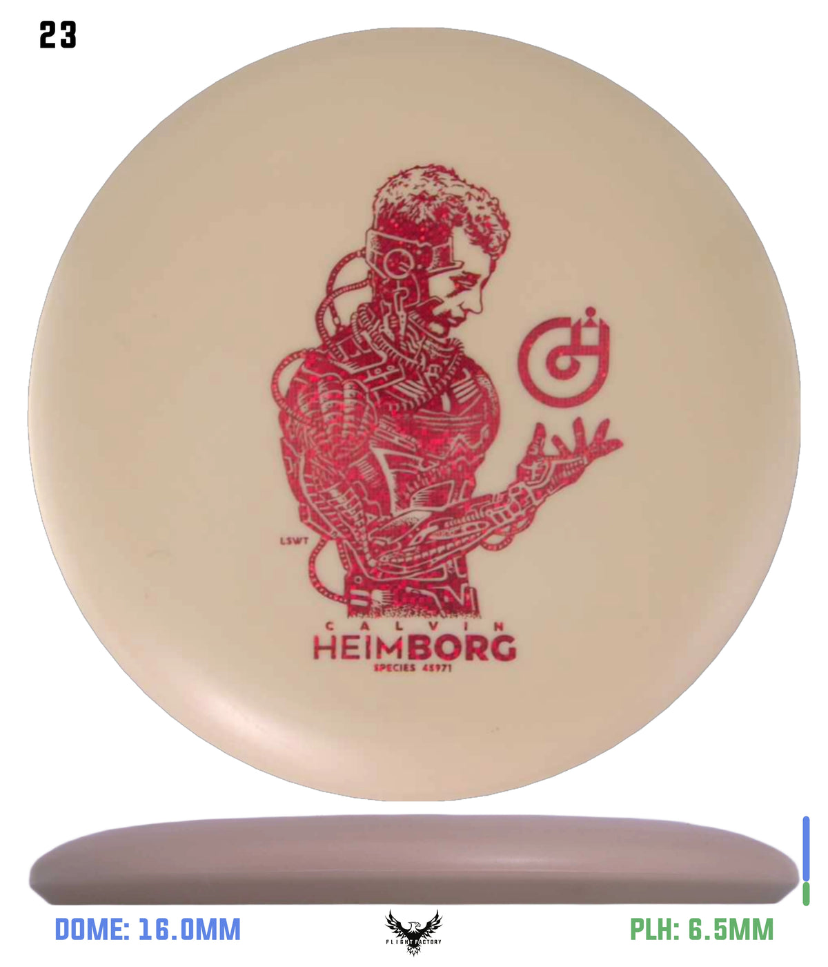 Innova Proto DX Glow Aviar - Calvin HeimBORG