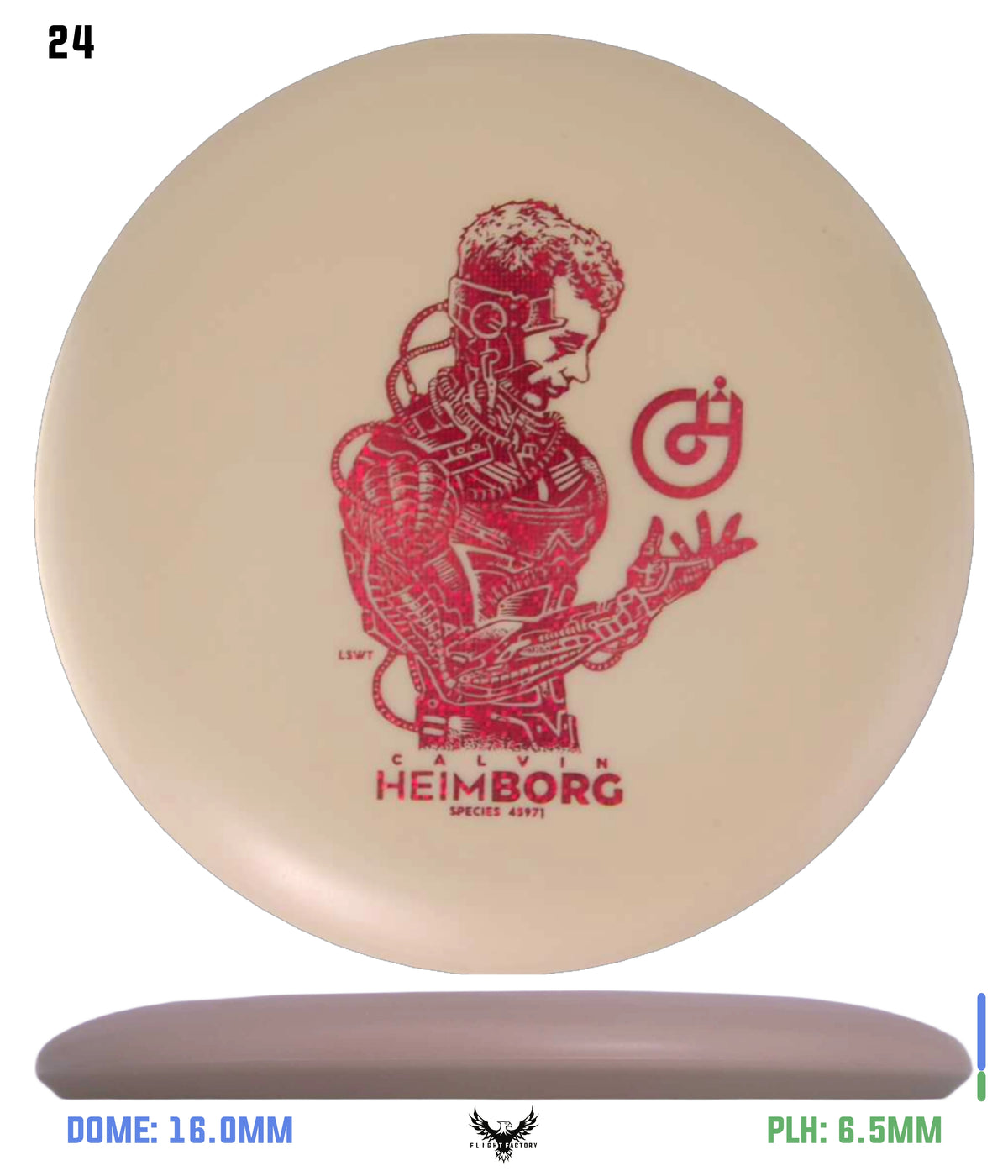 Innova Proto DX Glow Aviar - Calvin HeimBORG