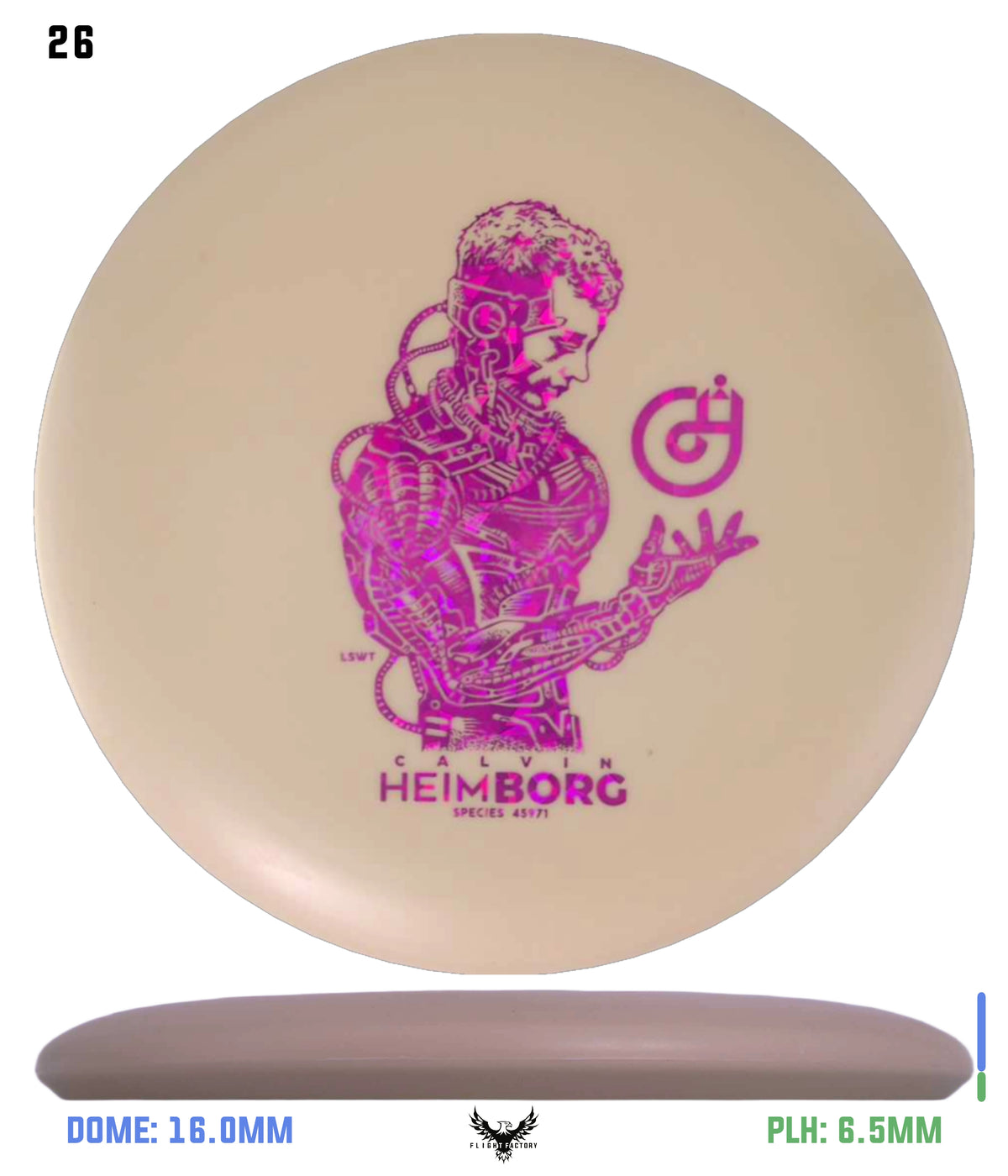 Innova Proto DX Glow Aviar - Calvin HeimBORG