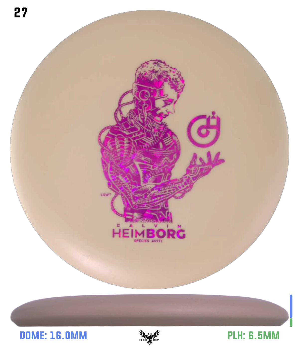 Innova Proto DX Glow Aviar - Calvin HeimBORG