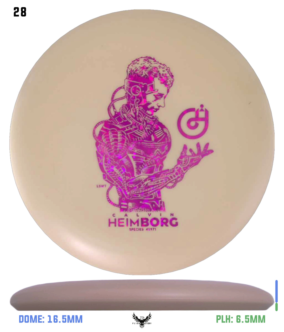 Innova Proto DX Glow Aviar - Calvin HeimBORG