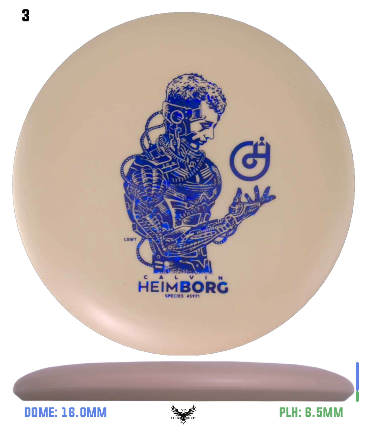 Innova Proto DX Glow Aviar - Calvin HeimBORG
