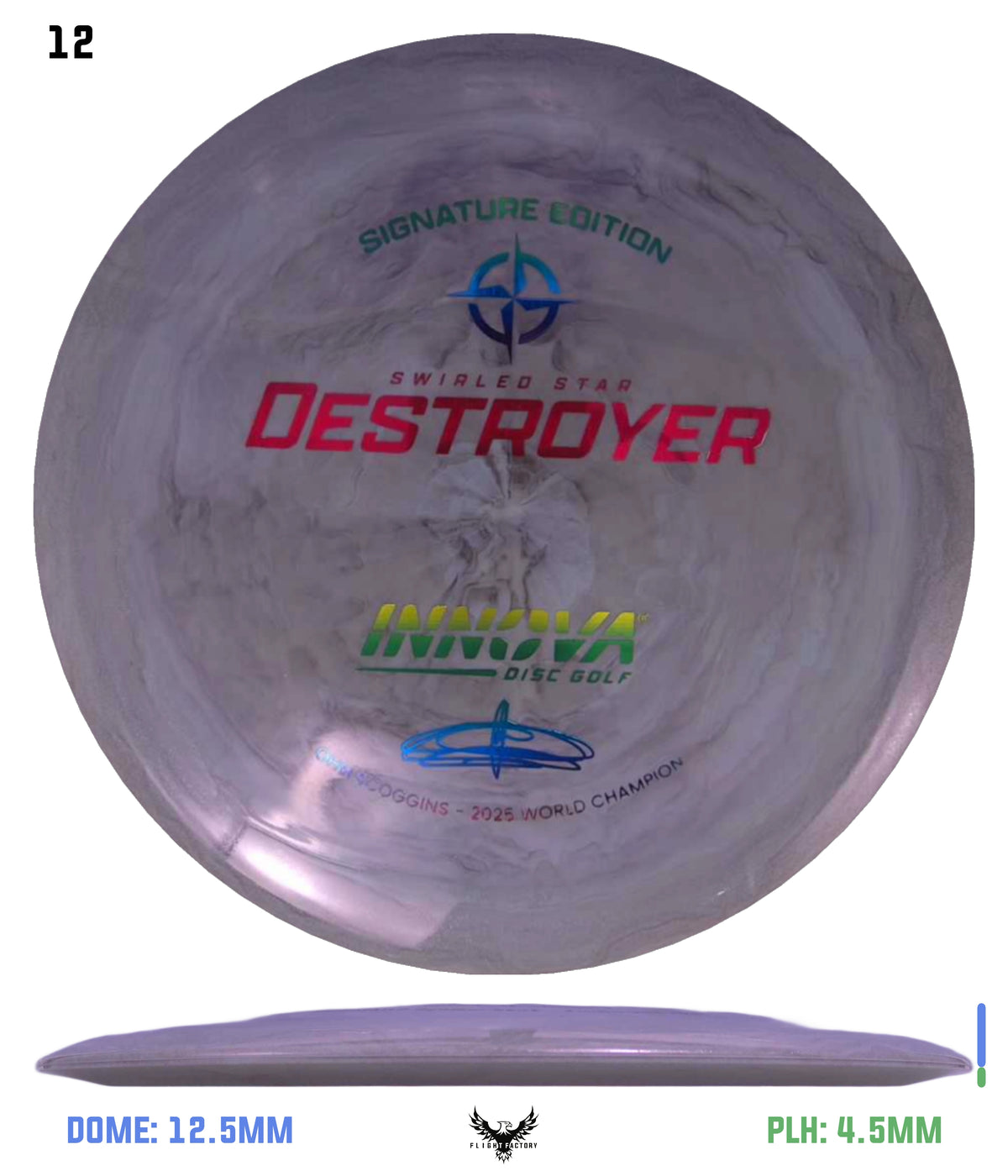 Innova Swirly Star Destroyer - Ohn Scoggins 2025 World Champion