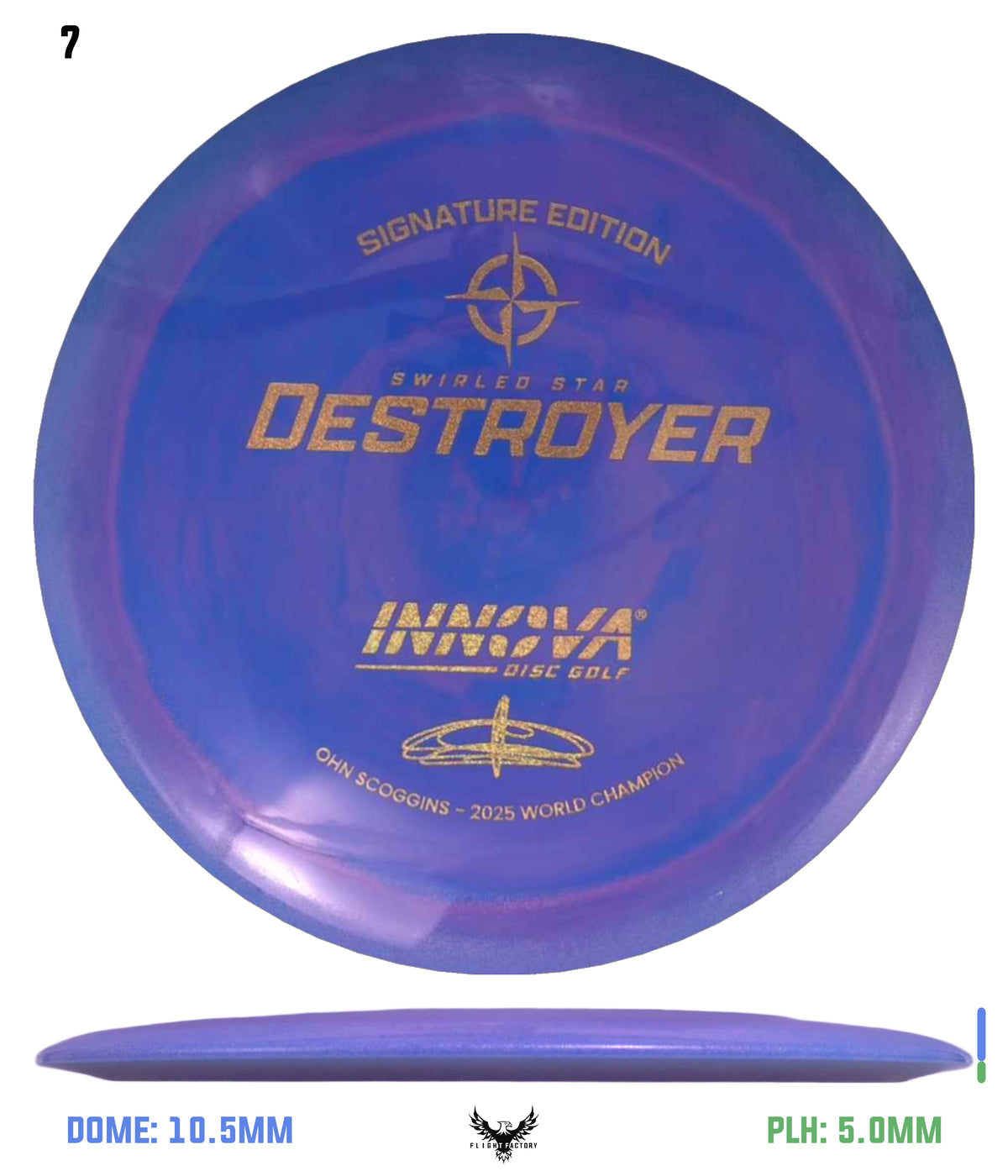 Innova Swirly Star Destroyer - Ohn Scoggins 2025 World Champion