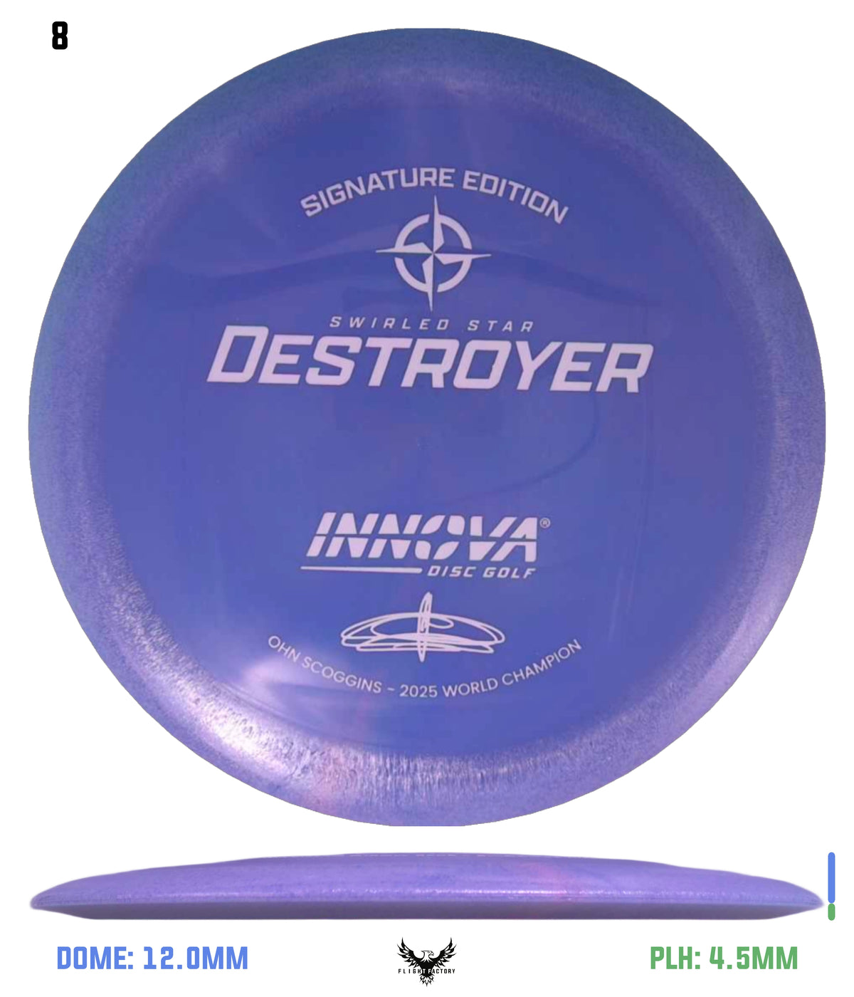 Innova Swirly Star Destroyer - Ohn Scoggins 2025 World Champion