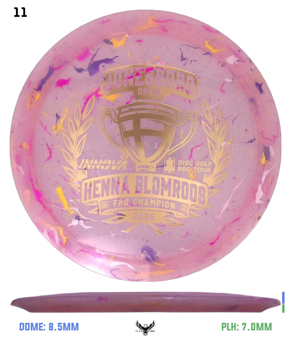 Innova Party Time Firebird - Henna Blomroos 2026 Jonesboro Open Champion