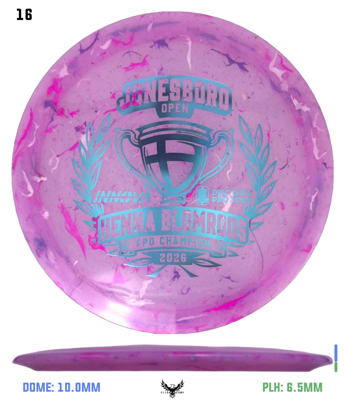 Innova Party Time Firebird - Henna Blomroos 2026 Jonesboro Open Champion