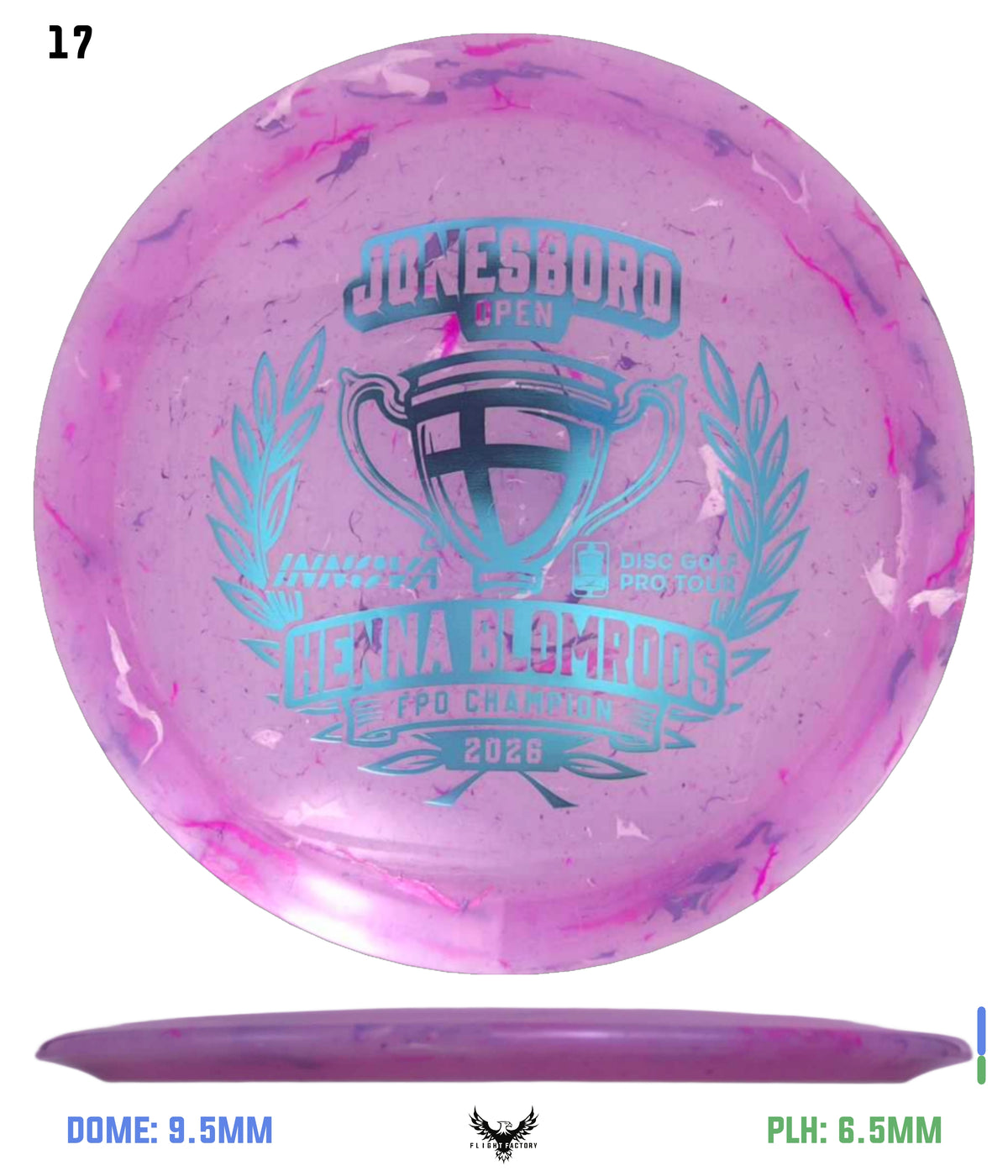 Innova Party Time Firebird - Henna Blomroos 2026 Jonesboro Open Champion