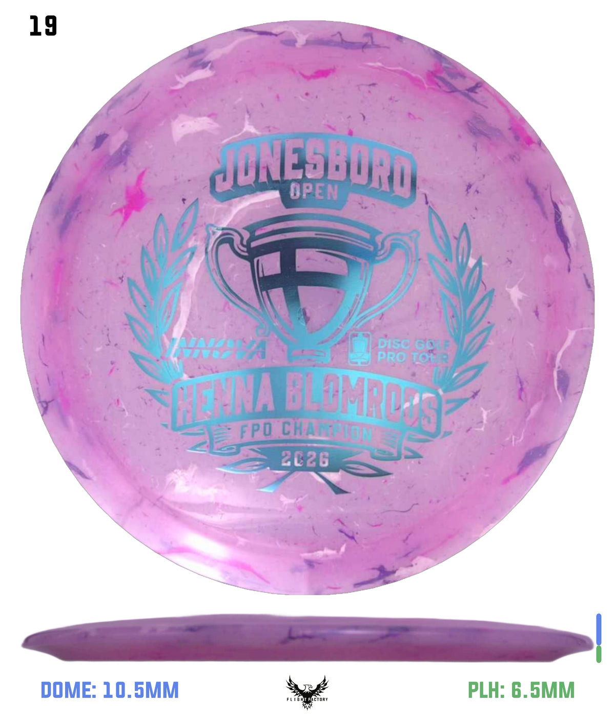Innova Party Time Firebird - Henna Blomroos 2026 Jonesboro Open Champion