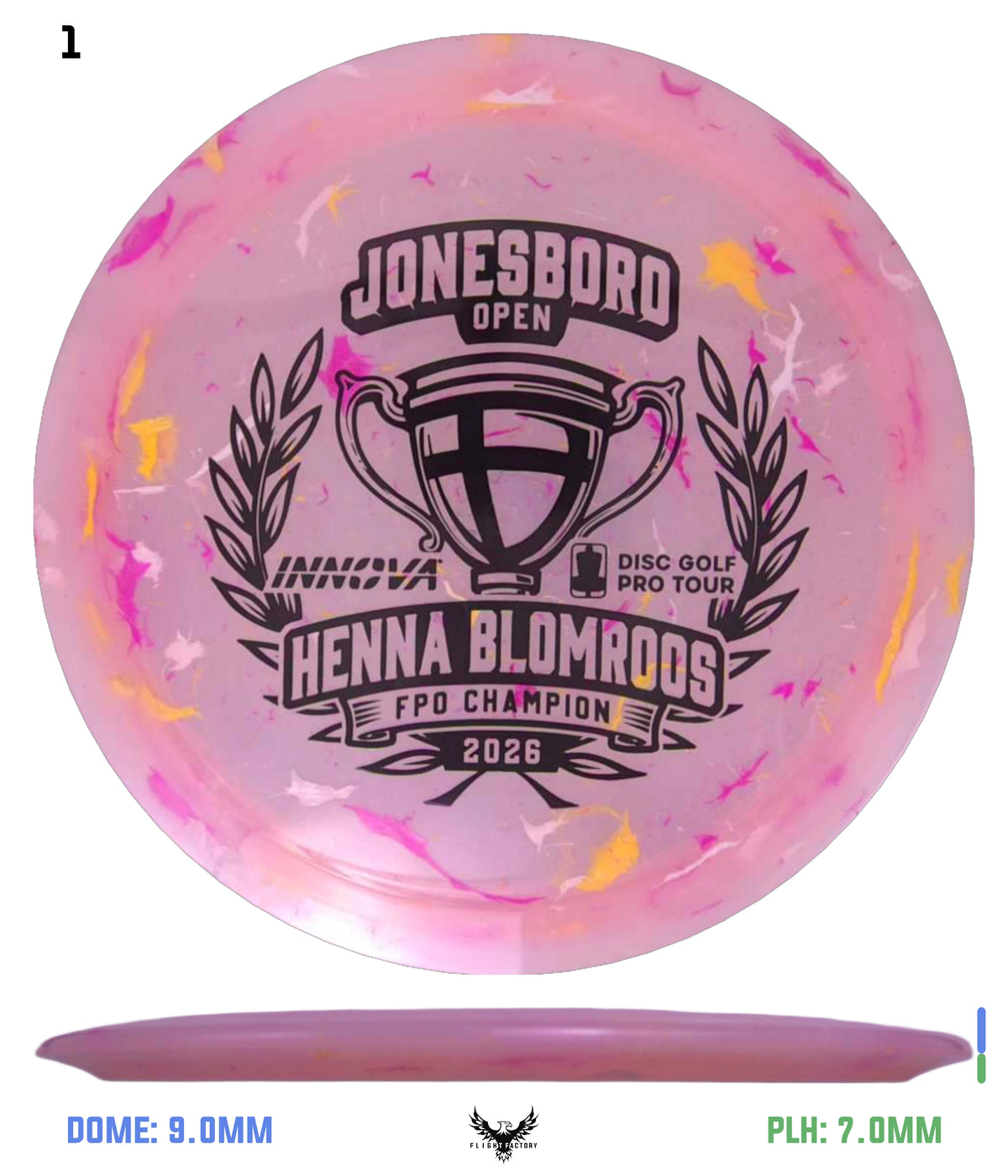Innova Party Time Firebird - Henna Blomroos 2026 Jonesboro Open Champion