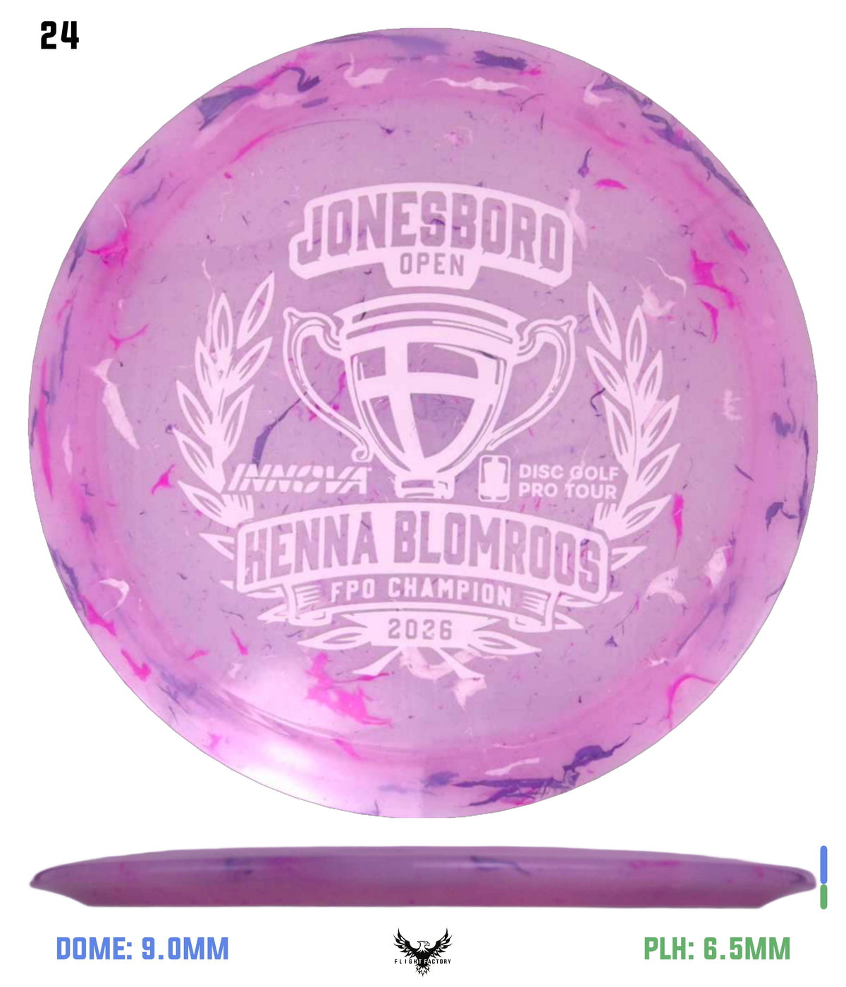 Innova Party Time Firebird - Henna Blomroos 2026 Jonesboro Open Champion