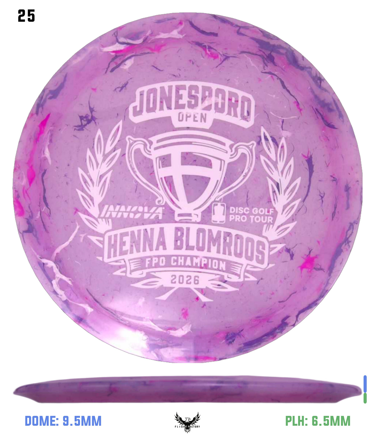 Innova Party Time Firebird - Henna Blomroos 2026 Jonesboro Open Champion