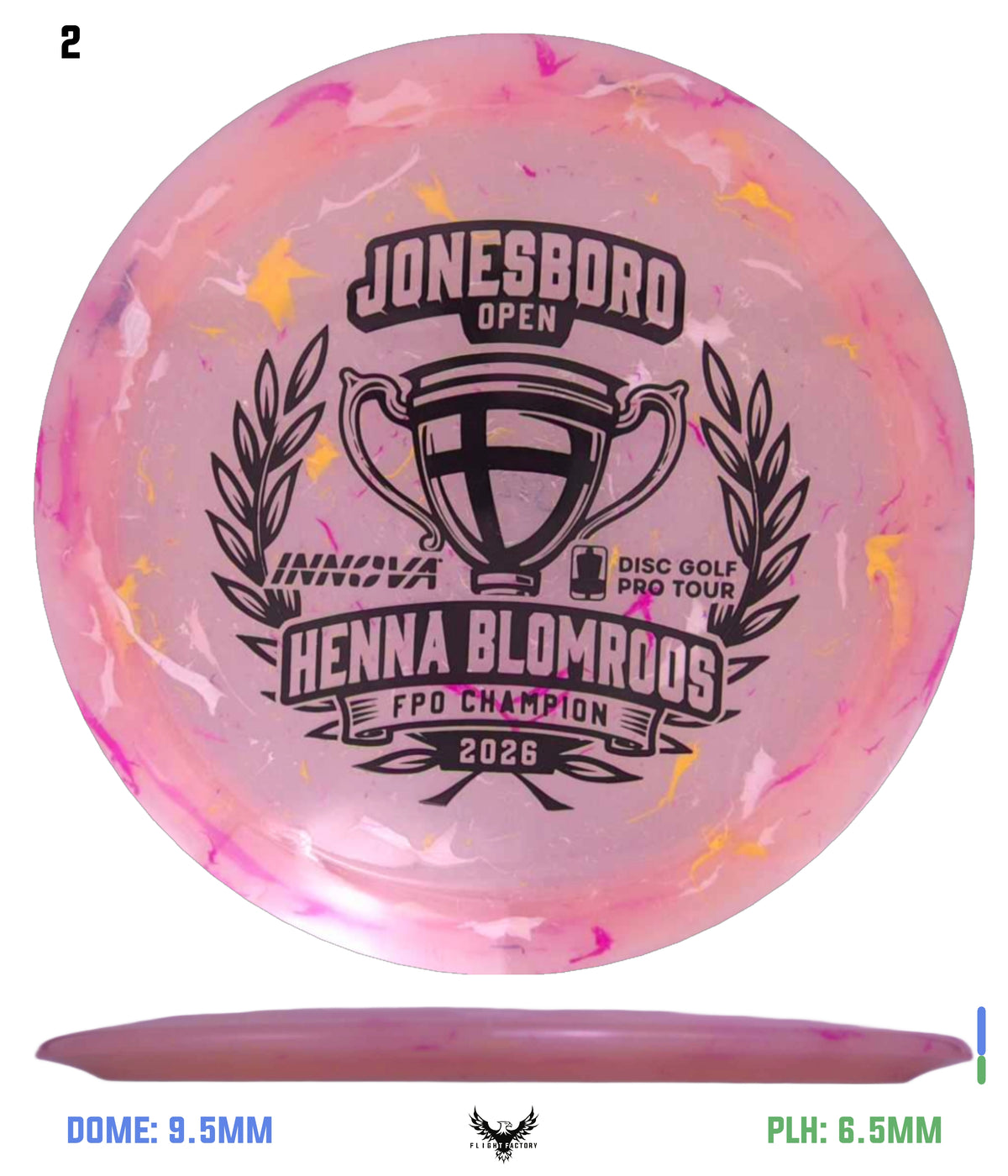 Innova Party Time Firebird - Henna Blomroos 2026 Jonesboro Open Champion