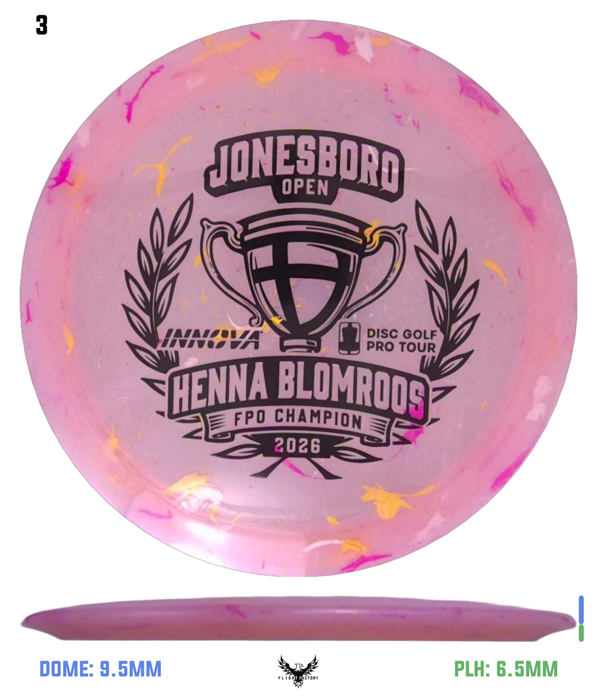 Innova Party Time Firebird - Henna Blomroos 2026 Jonesboro Open Champion