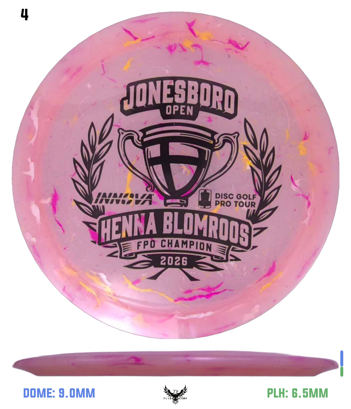 Innova Party Time Firebird - Henna Blomroos 2026 Jonesboro Open Champion