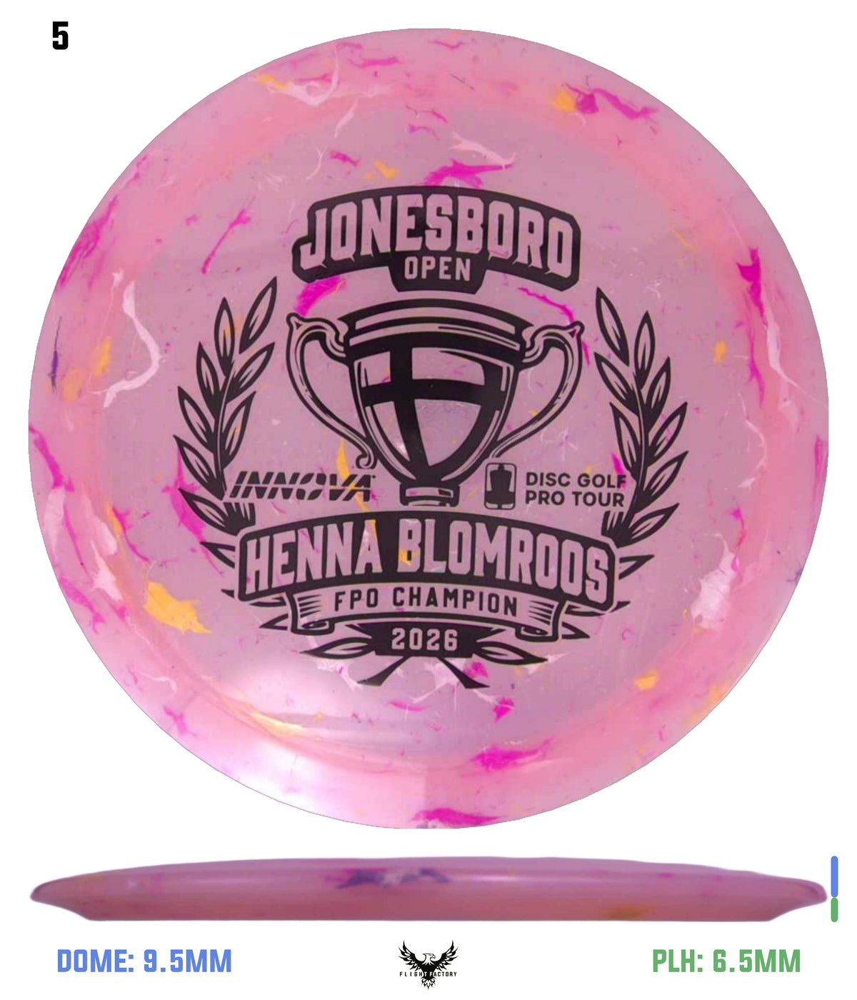 Innova Party Time Firebird - Henna Blomroos 2026 Jonesboro Open Champion