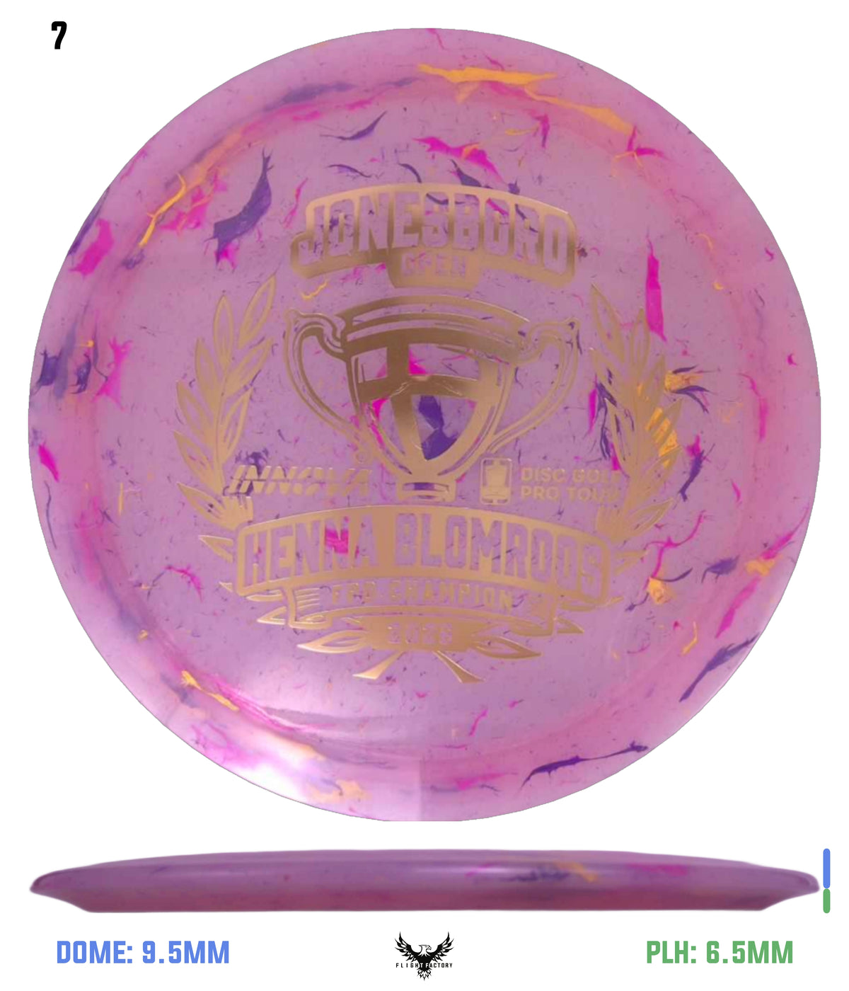 Innova Party Time Firebird - Henna Blomroos 2026 Jonesboro Open Champion