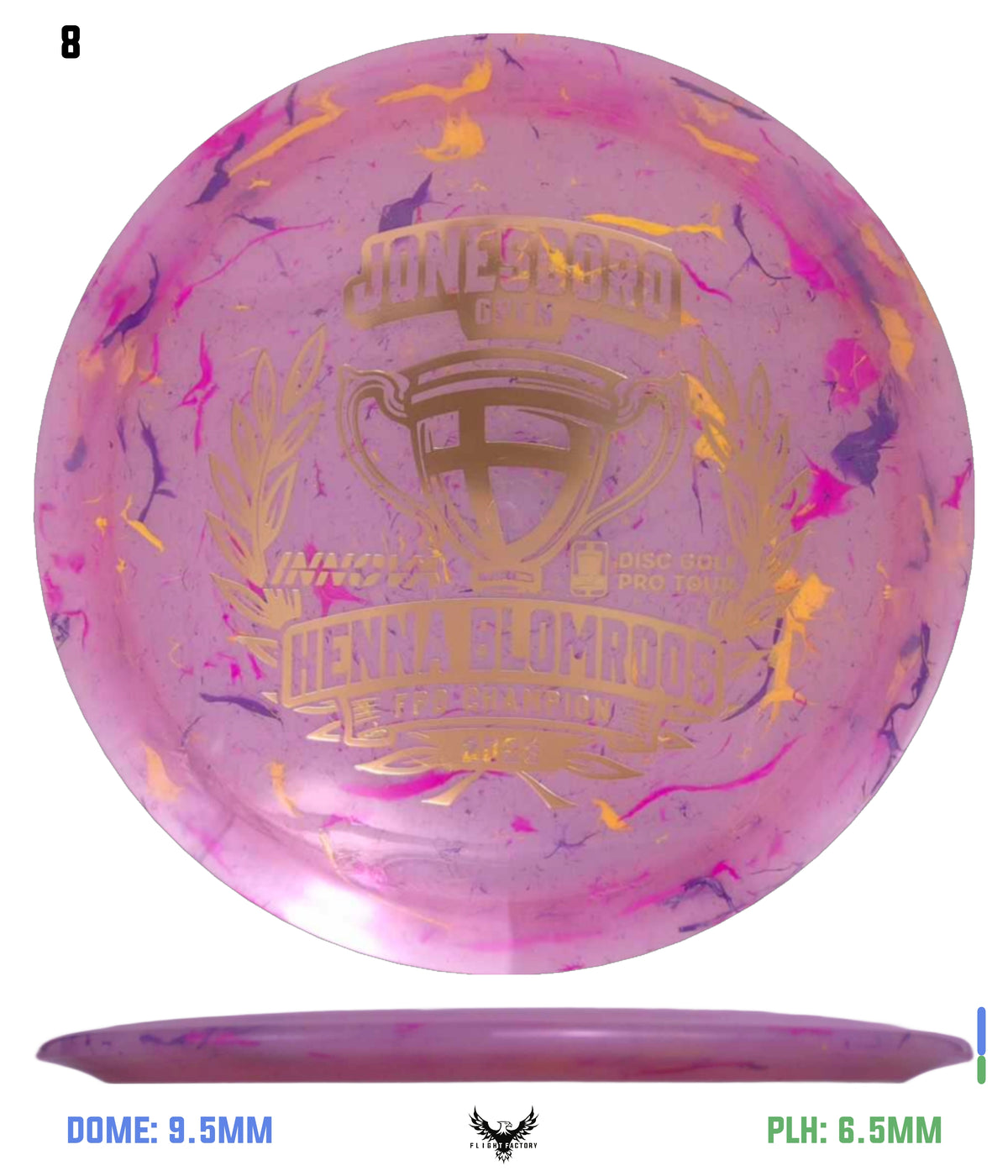 Innova Party Time Firebird - Henna Blomroos 2026 Jonesboro Open Champion