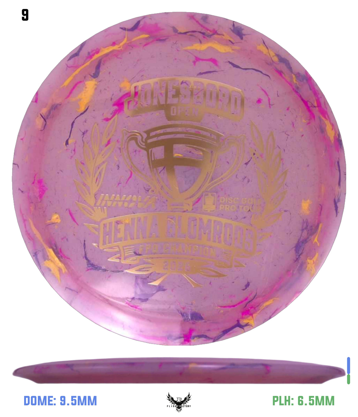 Innova Party Time Firebird - Henna Blomroos 2026 Jonesboro Open Champion