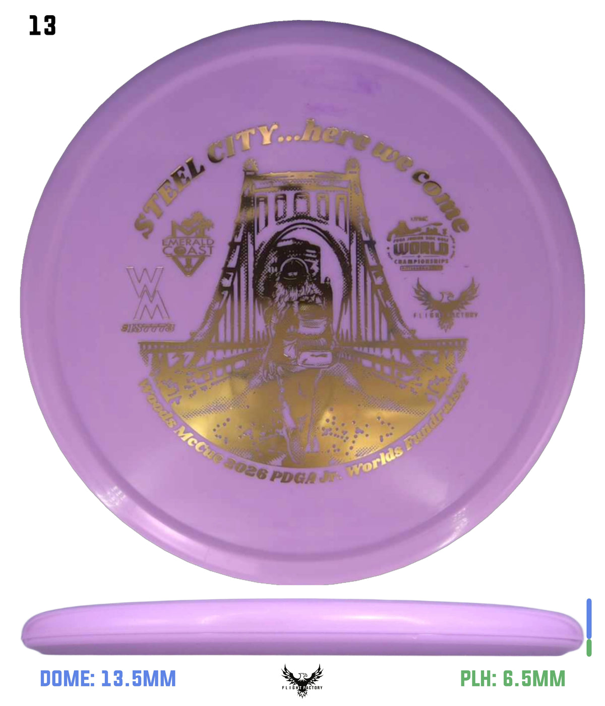 Innova R-Pro Pig Woods McCue Fundraiser Discs