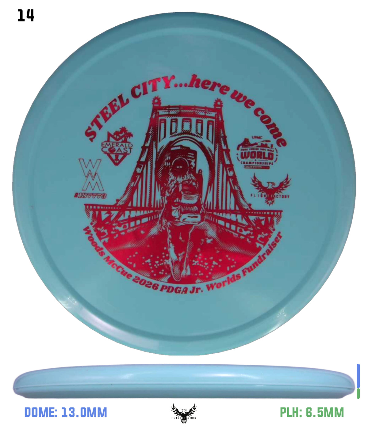 Innova R-Pro Pig Woods McCue Fundraiser Discs
