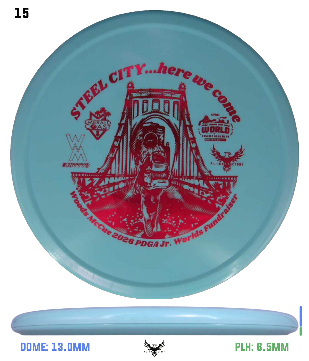 Innova R-Pro Pig Woods McCue Fundraiser Discs