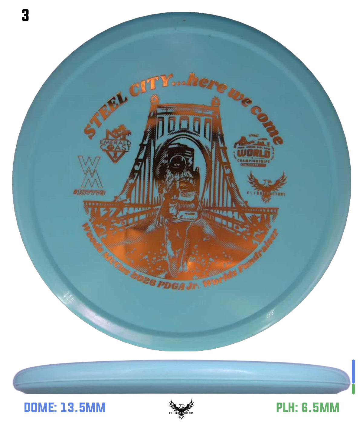 Innova R-Pro Pig Woods McCue Fundraiser Discs