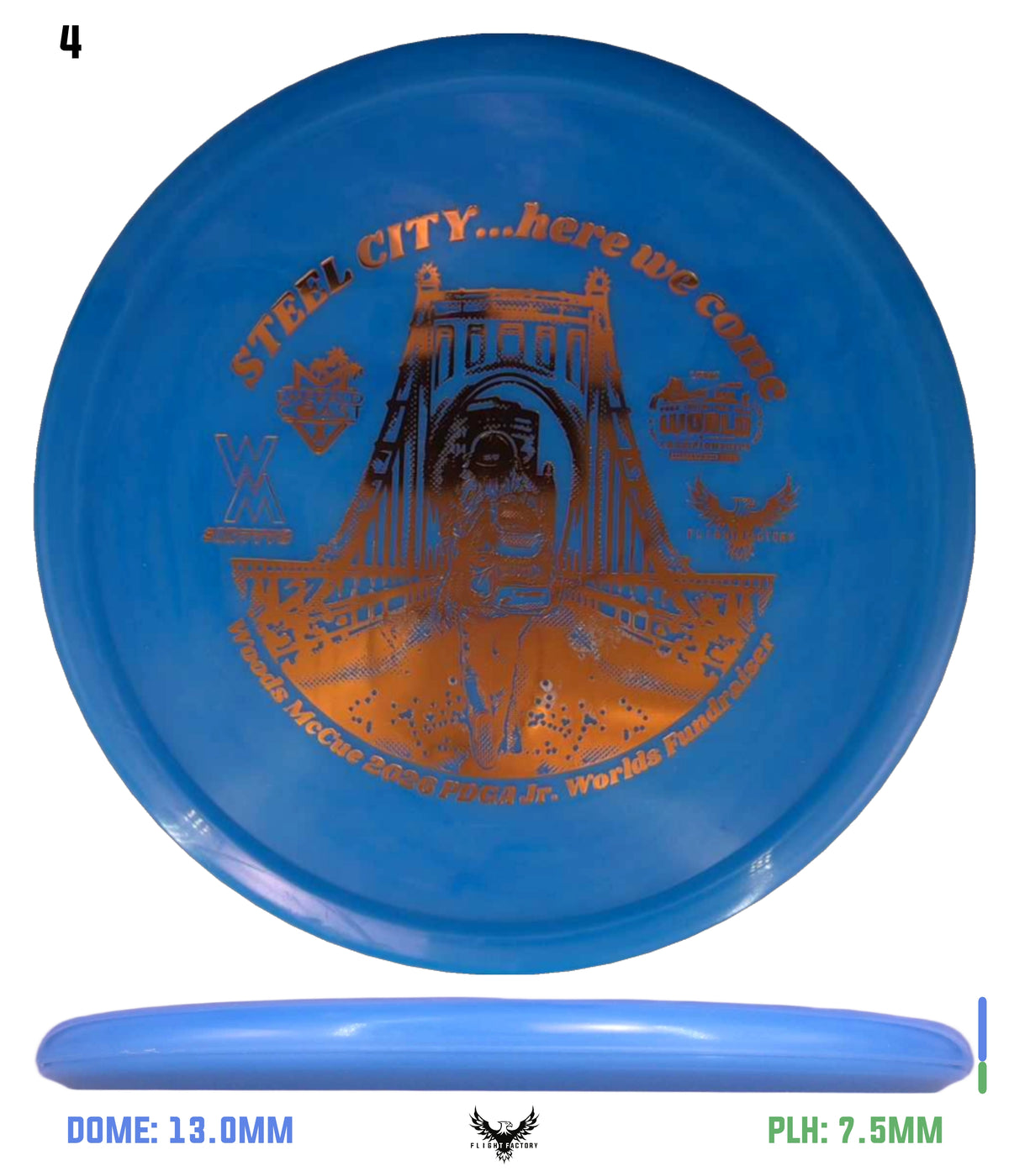 Innova R-Pro Pig Woods McCue Fundraiser Discs