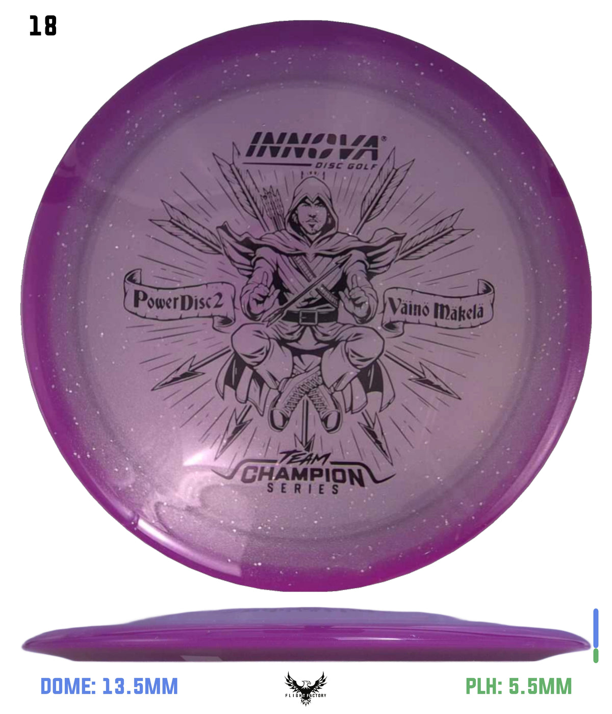 Innova Moondust Halo Champion Power Disc 2 - Väinö Mäkelä 2026 Tour Series