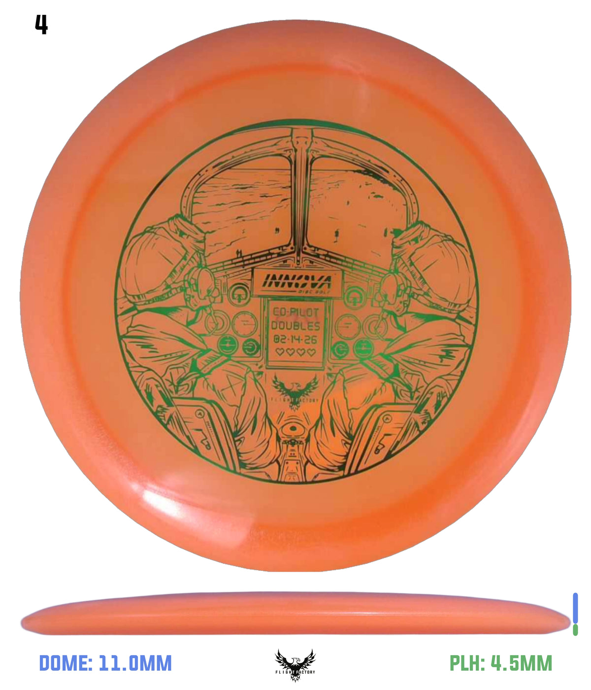 Innova Proto Color Glow Champion Gorgon - Flight Factory Co-Pilot Doubles