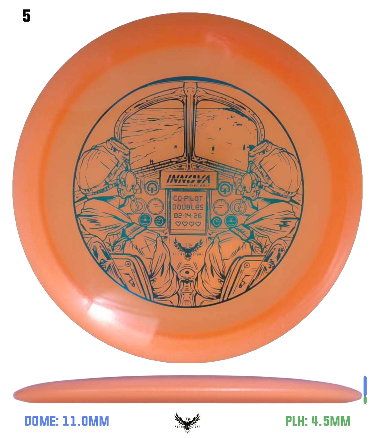 Innova Proto Color Glow Champion Gorgon - Flight Factory Co-Pilot Doubles