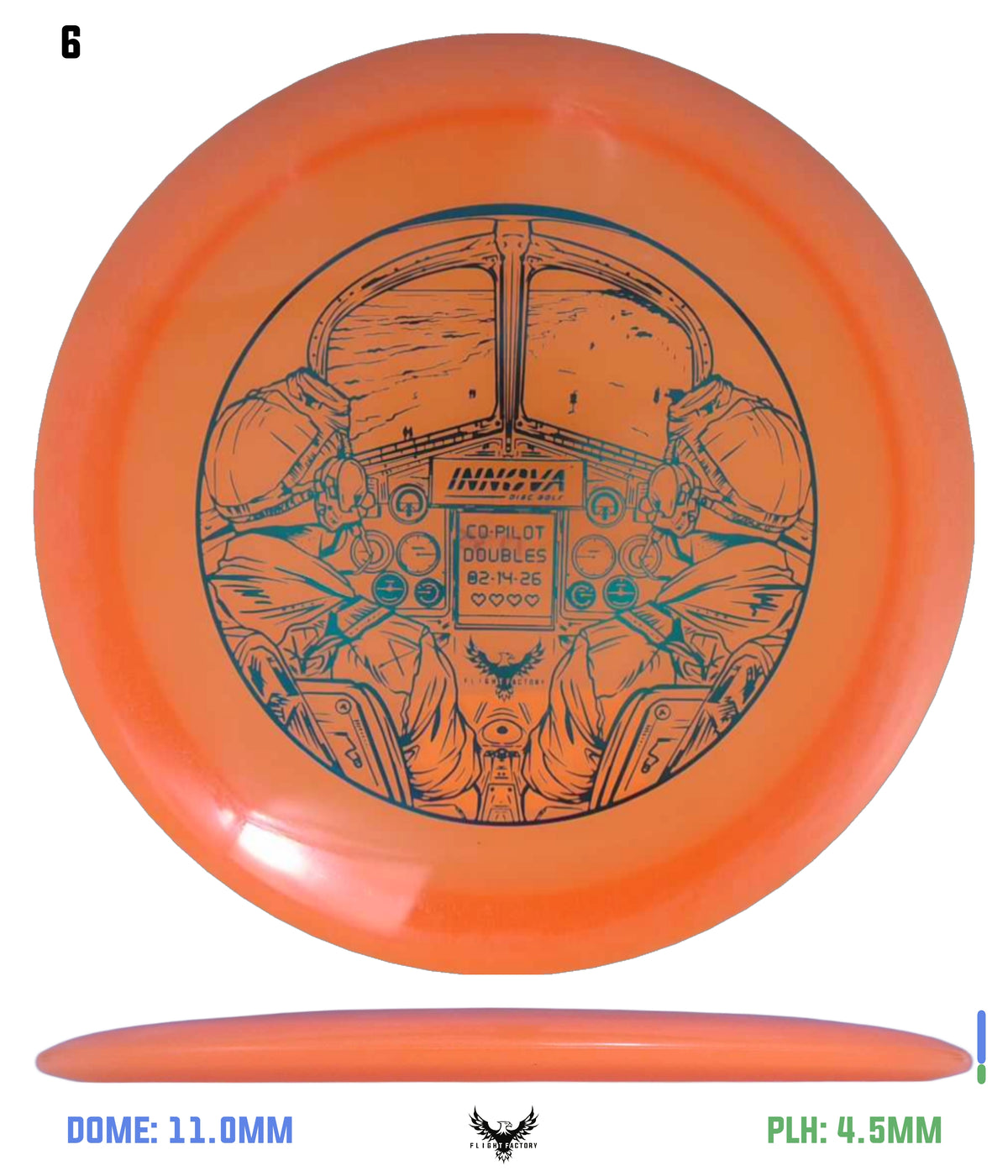 Innova Proto Color Glow Champion Gorgon - Flight Factory Co-Pilot Doubles