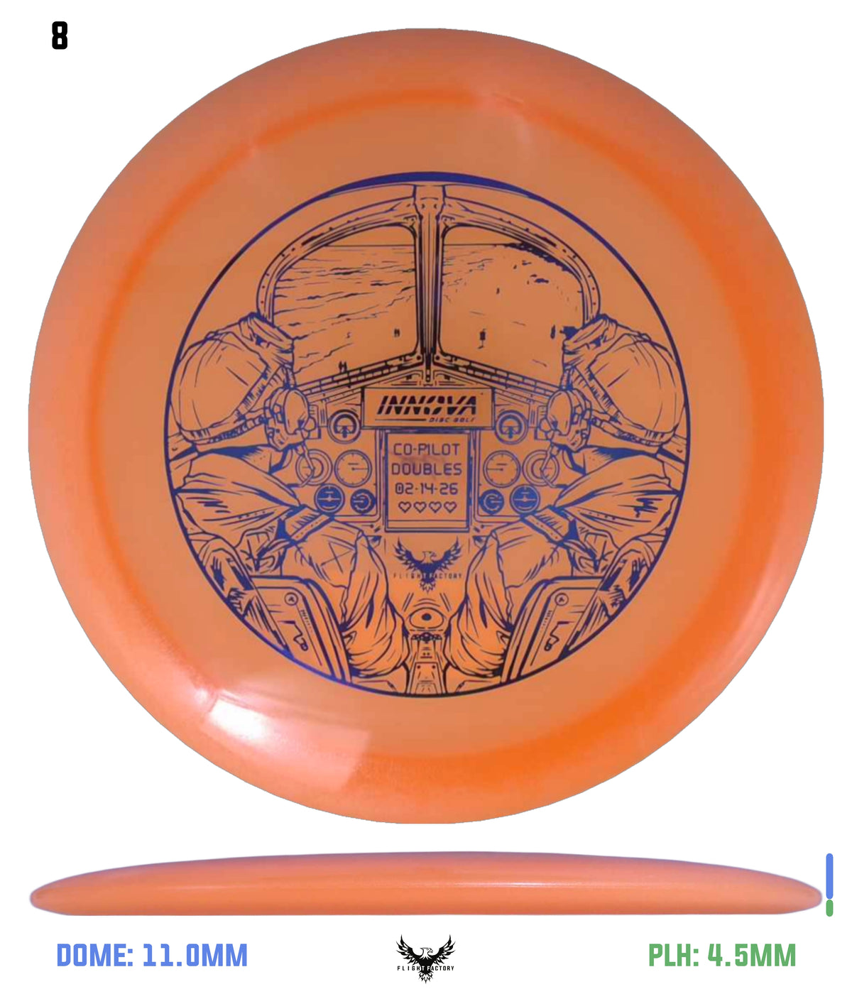 Innova Proto Color Glow Champion Gorgon - Flight Factory Co-Pilot Doubles