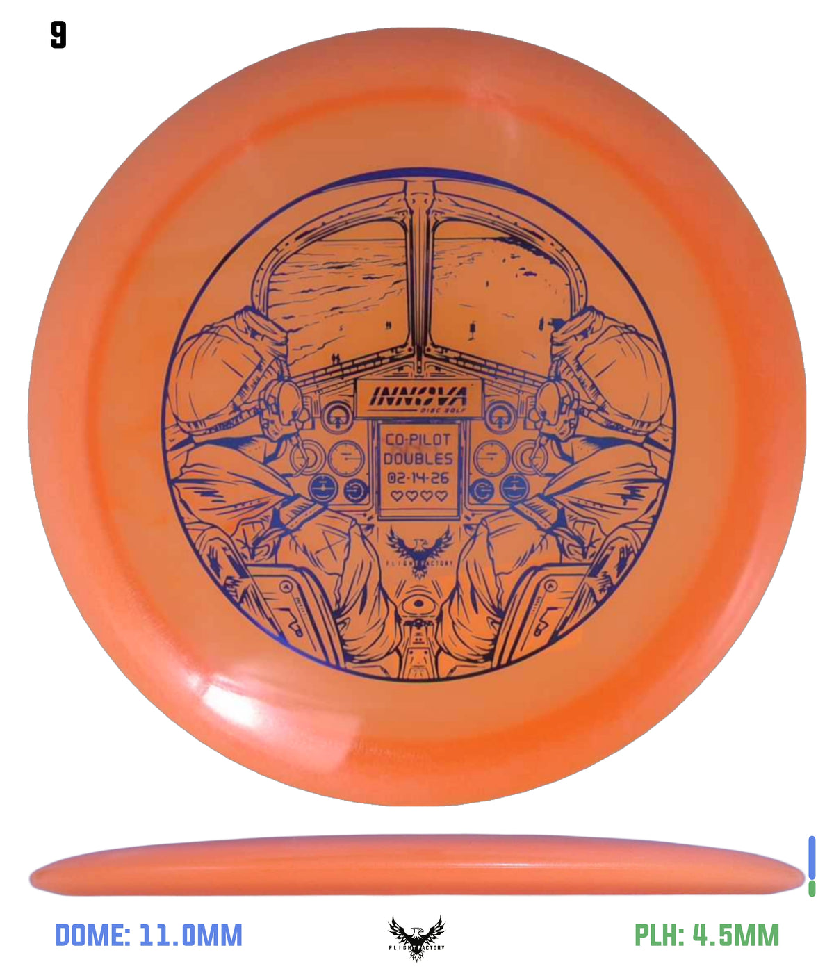 Innova Proto Color Glow Champion Gorgon - Flight Factory Co-Pilot Doubles