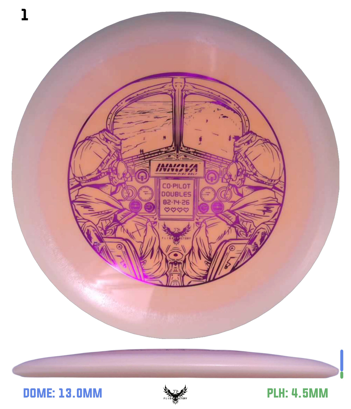 Innova Proto Glow Halo Star Gorgon - Flight Factory Co-Pilot Doubles