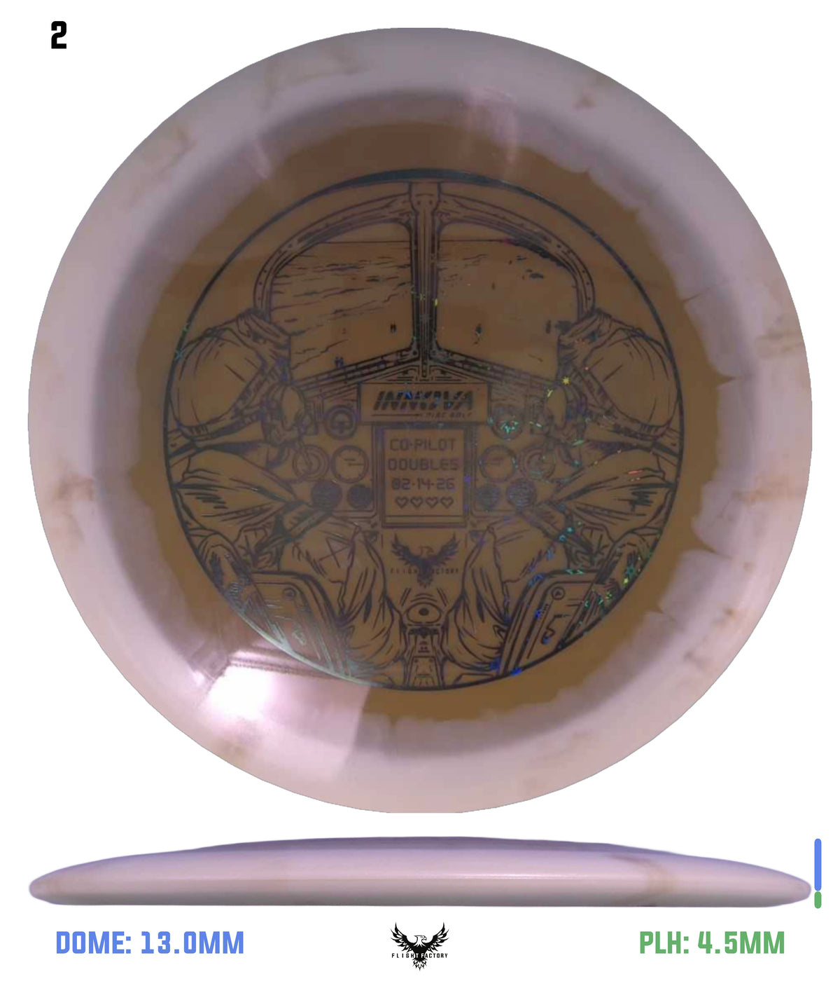 Innova Proto Glow Halo Star Gorgon - Flight Factory Co-Pilot Doubles