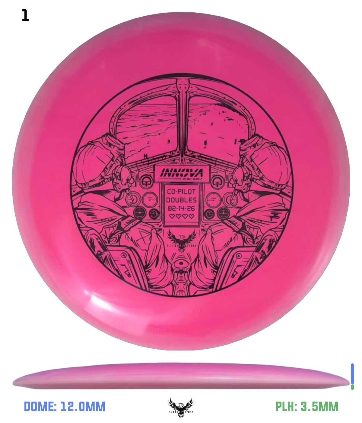 Innova Proto Glow Halo Star Mamba - Flight Factory Co-Pilot Doubles