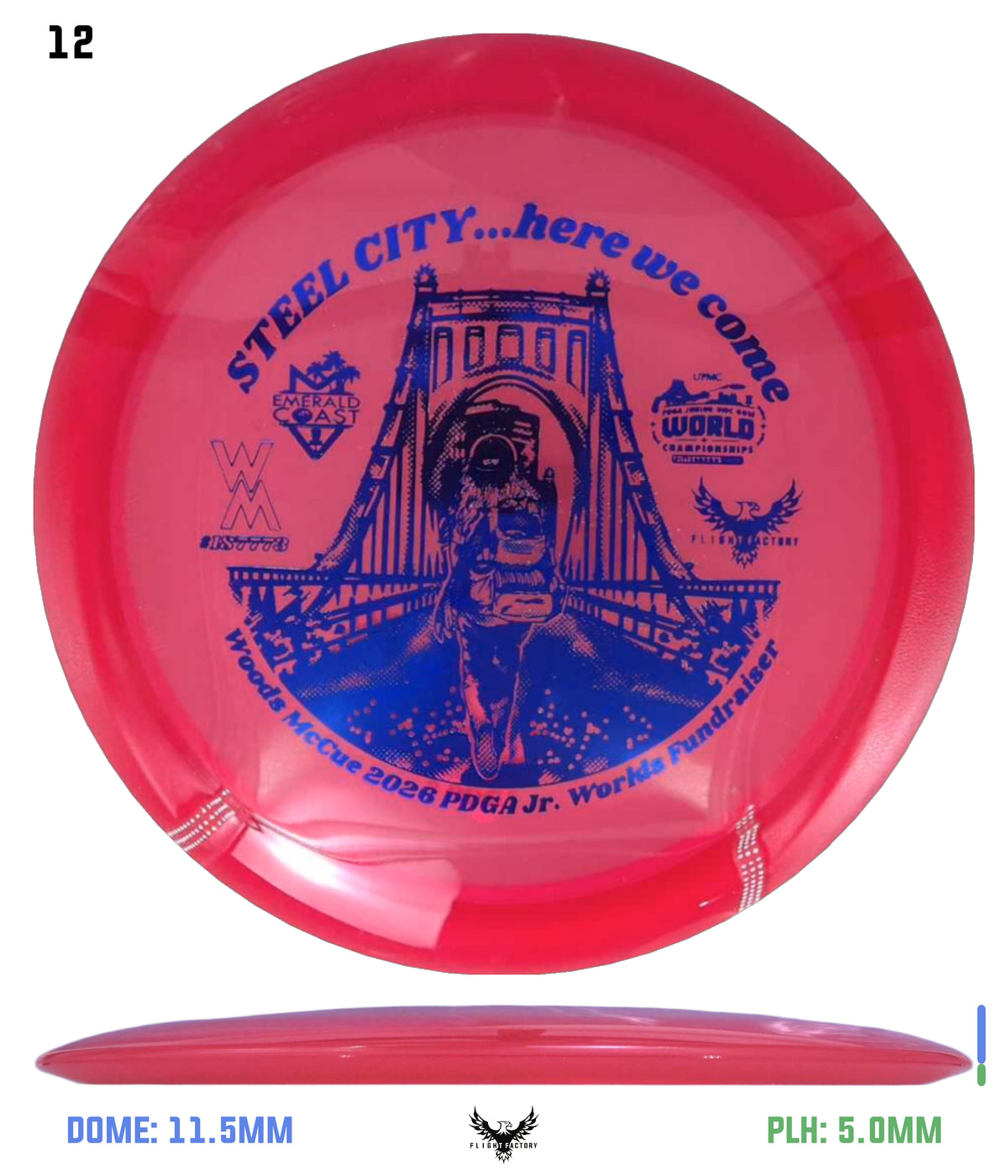 Innova Champion Roadrunner - Woods McCue Fundraiser Discs