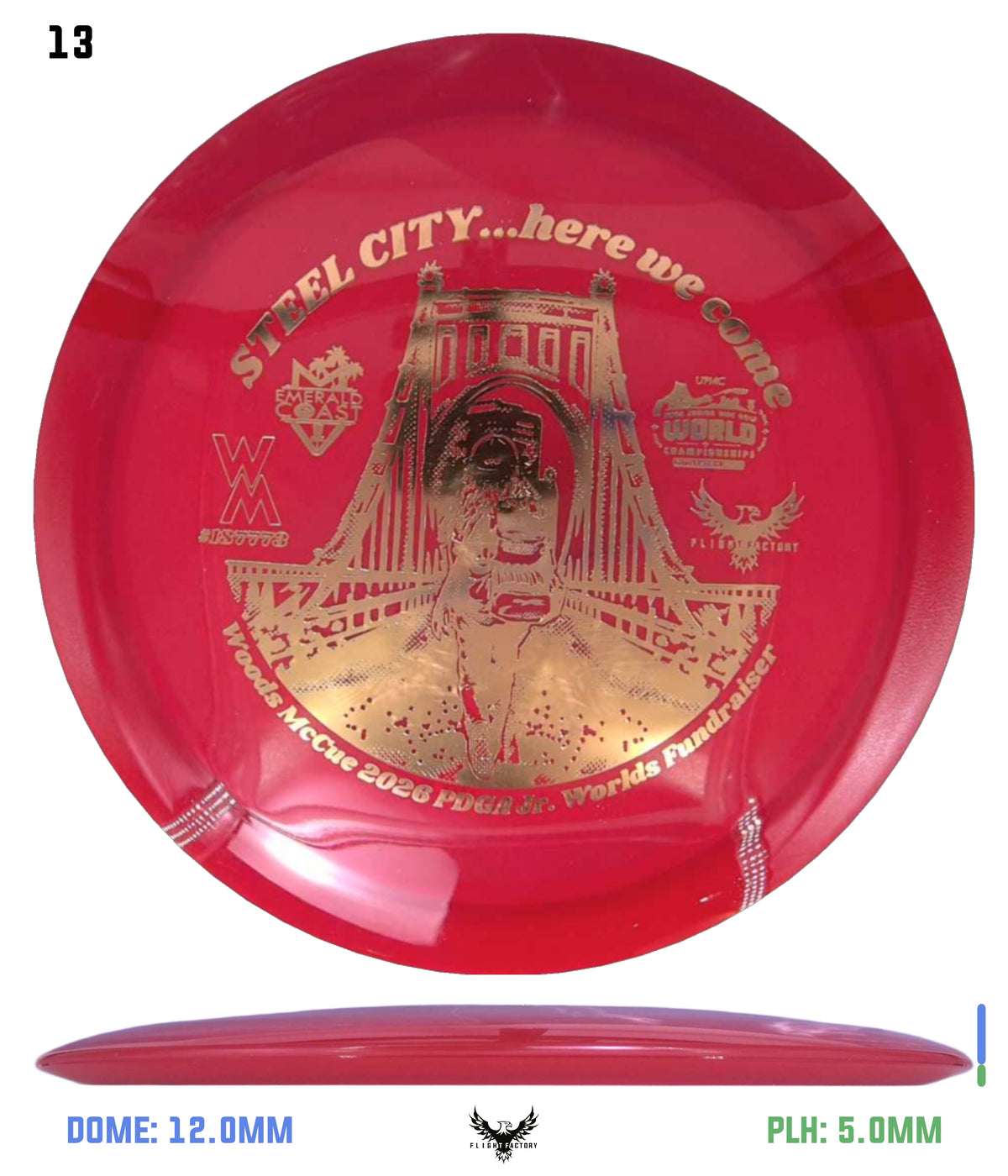Innova Champion Roadrunner - Woods McCue Fundraiser Discs
