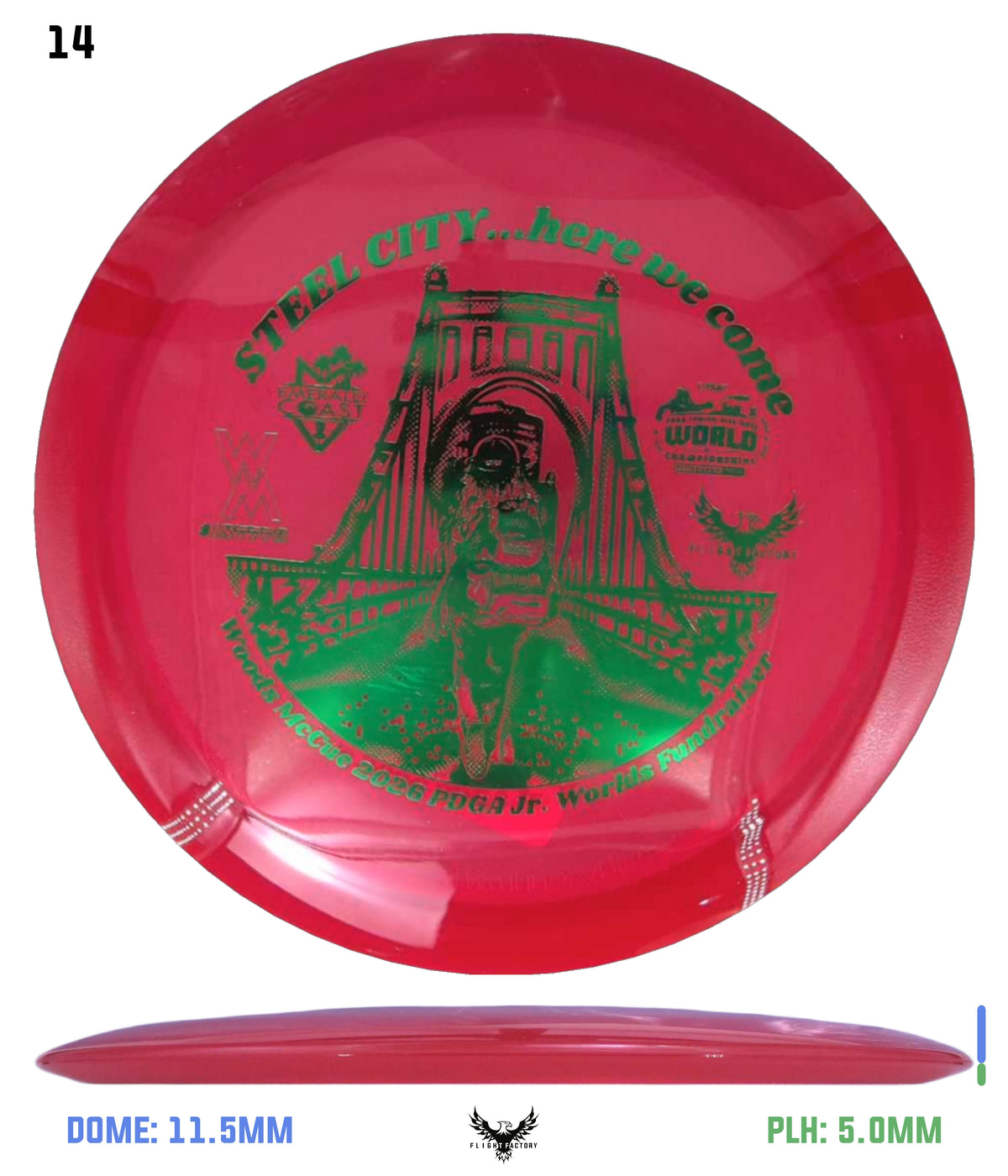 Innova Champion Roadrunner - Woods McCue Fundraiser Discs